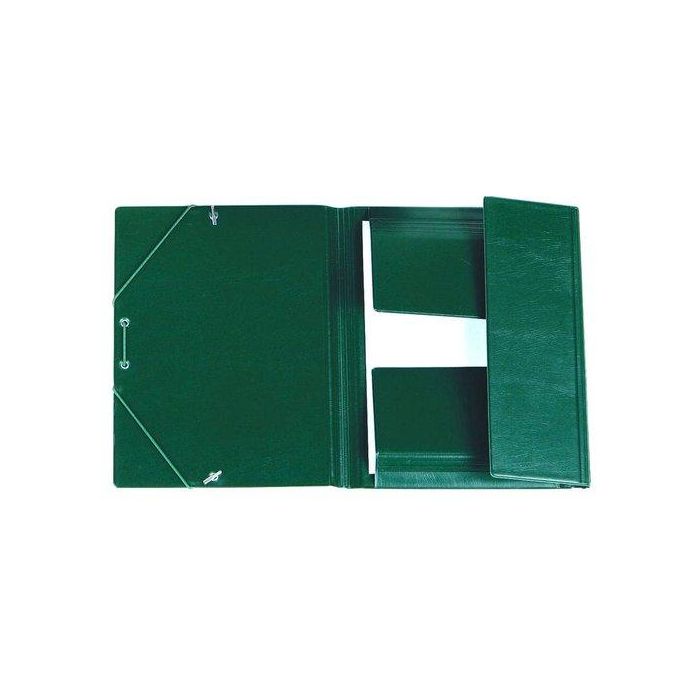 Carpeta De Gomas Y Solapas Iberplas Pvc 4º Verde