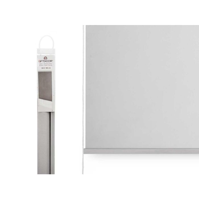 Estor Ventana 120 X 180 Cm Gris Giftdecor (6 Unidades) 2 Estor Ventana 120 X 180 Cm Gris Giftdecor (6 Unidades) 2
