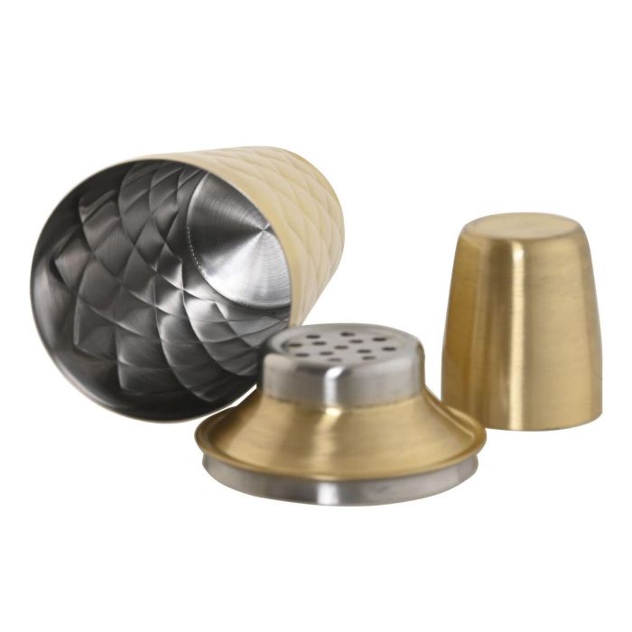 DKD Home Decor Set de Coctelería Glam, Acero Inoxidable Dorado, 7 Piezas, 22x21x22 cm 4 DKD Home Decor Set de Coctelería Glam, Acero Inoxidable Dorado, 7 Piezas, 22x21x22 cm 4