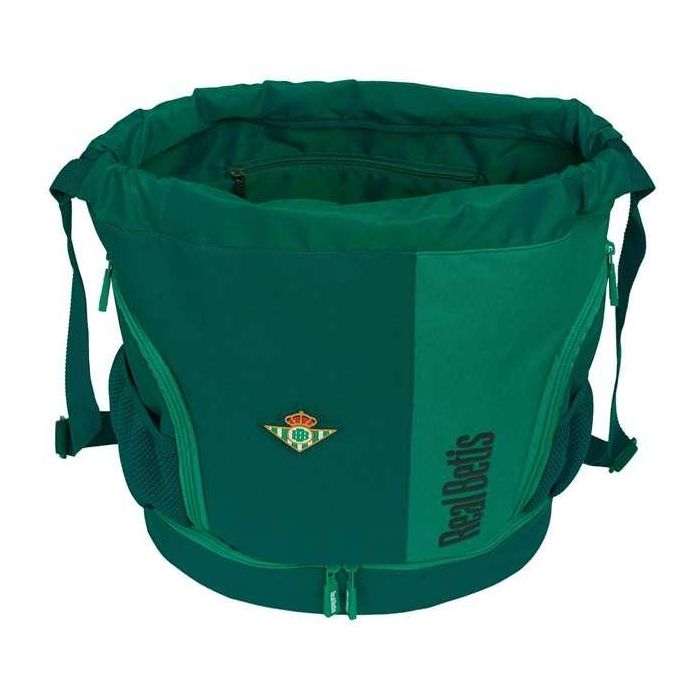 Saco mochila resistente agua real betis balompie 35x40x1 cm 3 Saco mochila resistente agua real betis balompie 35x40x1 cm 3