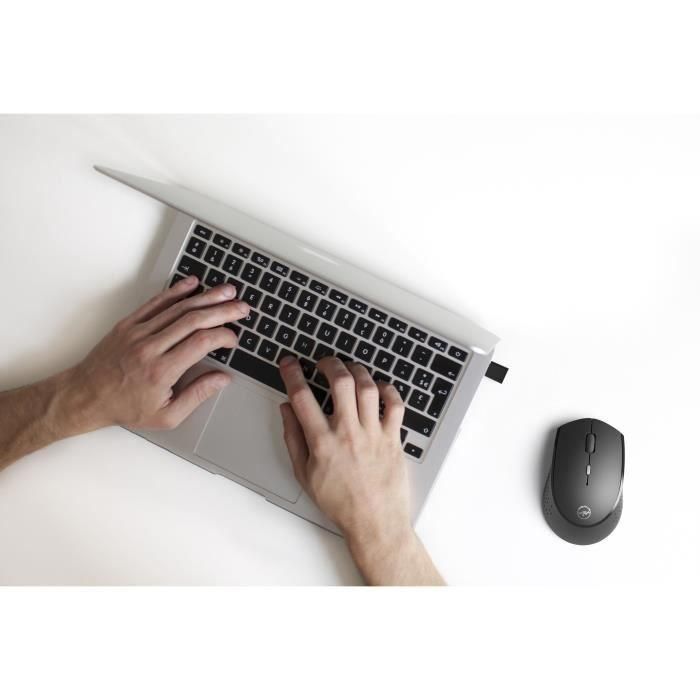 Ratón inalámbrico recargable - MOVILIDAD - USB-C 2 Ratón inalámbrico recargable - MOVILIDAD - USB-C 2