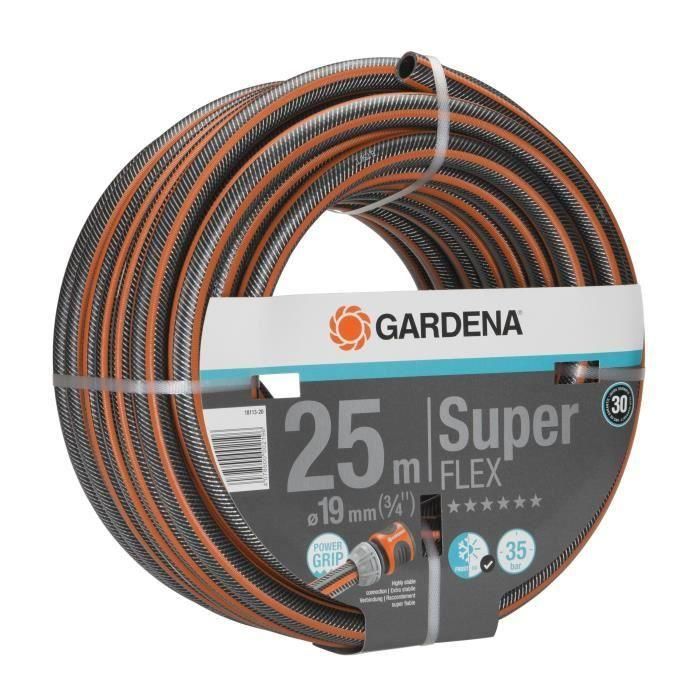 Manguera de jardín GARDENA Super Flex 25m Ø19 mm 1 Manguera de jardín GARDENA Super Flex 25m Ø19 mm 1
