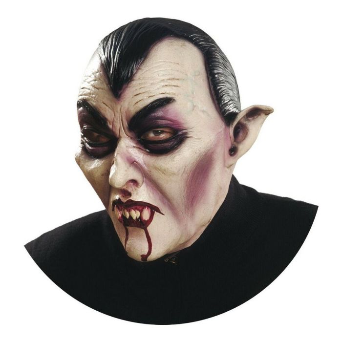 Full vampire latex mask one size