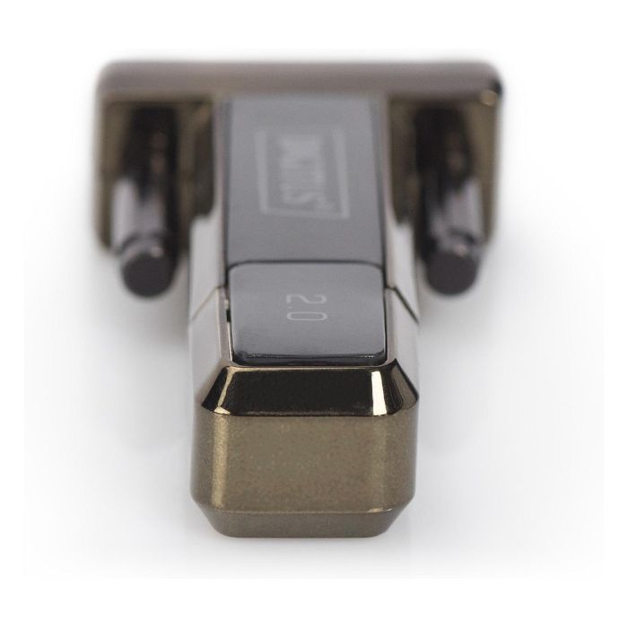 Digitus Adaptador Serie USB 2.0 D-Sub Macho Negro 5