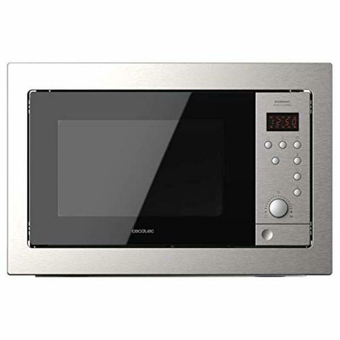 Microondas Integrable Cecotec GrandHeat 2500 Built-In Steel Black 25 L 900 W Negro 0 Microondas Integrable Cecotec GrandHeat 2500 Built-In Steel Black 25 L 900 W Negro 0