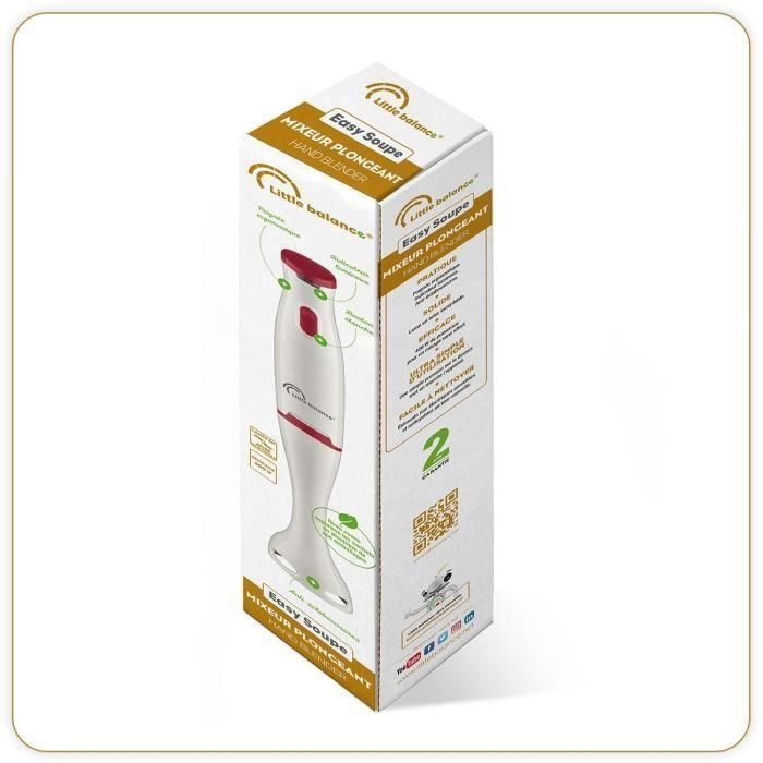 Batidora de mano LITTLE BALANCE 8703 Easy Soup - sopas, batidos, salsas, compotas - Antisalpicaduras 2 Batidora de mano LITTLE BALANCE 8703 Easy Soup - sopas, batidos, salsas, compotas - Antisalpicaduras 2