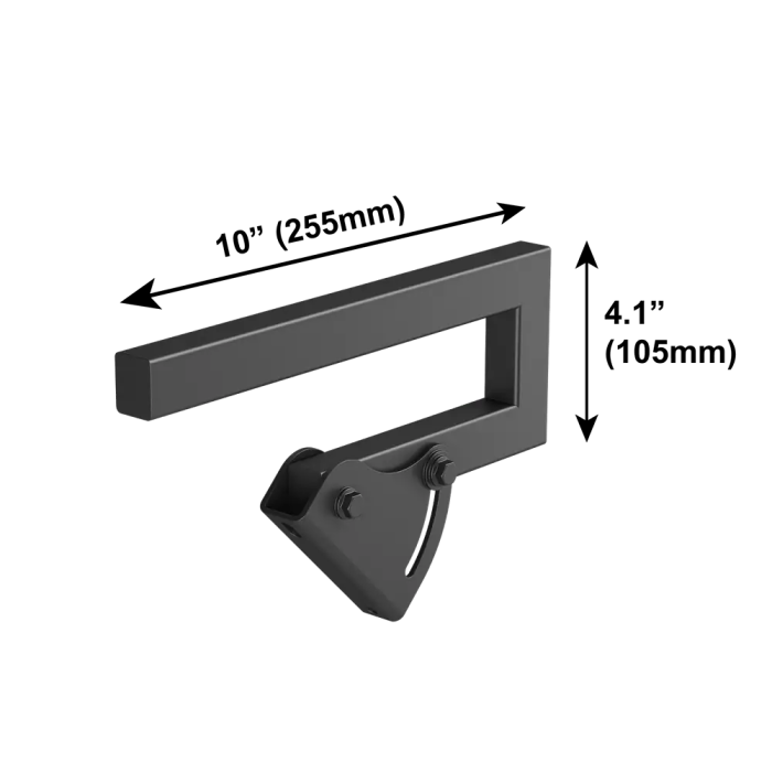 IsoAcoust V120 Soporte En C para Montaje de Altavoces Profesionales con Inclinación Ajustable 5