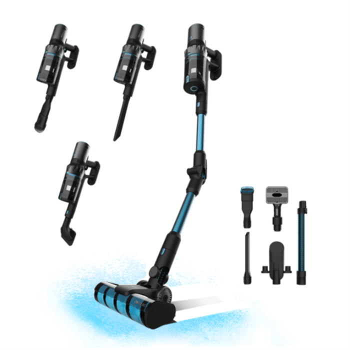 Cecotec Rockstar 3500 Storm Flex Animal Conga Aspiradora Escoba Sin Bolsa 2 en 1, 500W, 70min Autonomía, Modo Auto, Mascotas Cecotec Rockstar 3500 Storm Flex Animal Conga Aspiradora Escoba Sin Bolsa 2 en 1, 500W, 70min Autonomía, Modo Auto, Mascotas