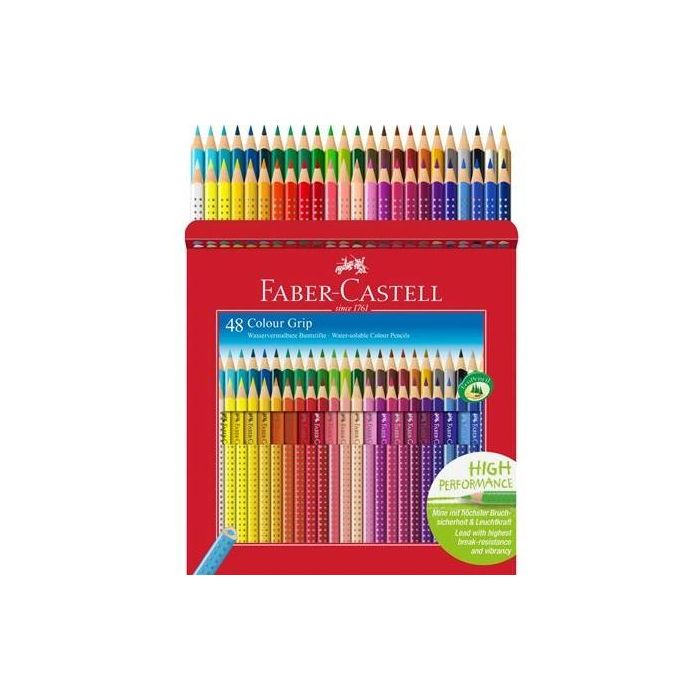FABER-CASTELL Buntstift Colour Grip 48er Kartonetui 1 FABER-CASTELL Buntstift Colour Grip 48er Kartonetui 1