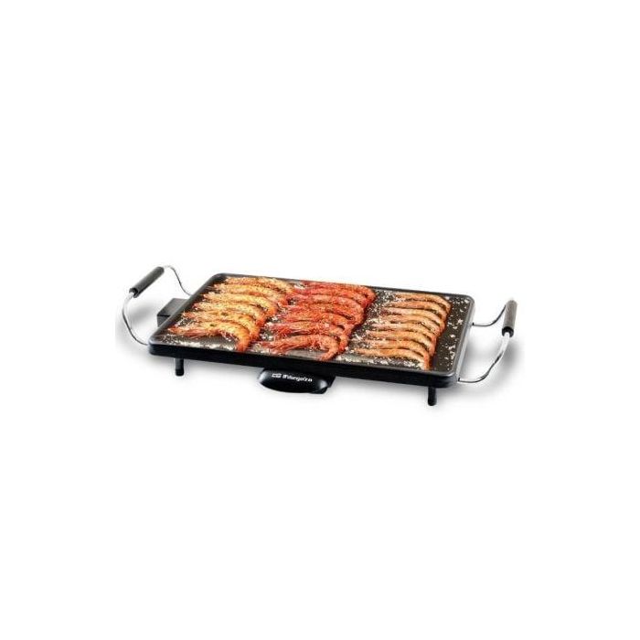 Plancha Grill Orbegozo TB2203 2000 W Negro 1 Plancha Grill Orbegozo TB2203 2000 W Negro 1