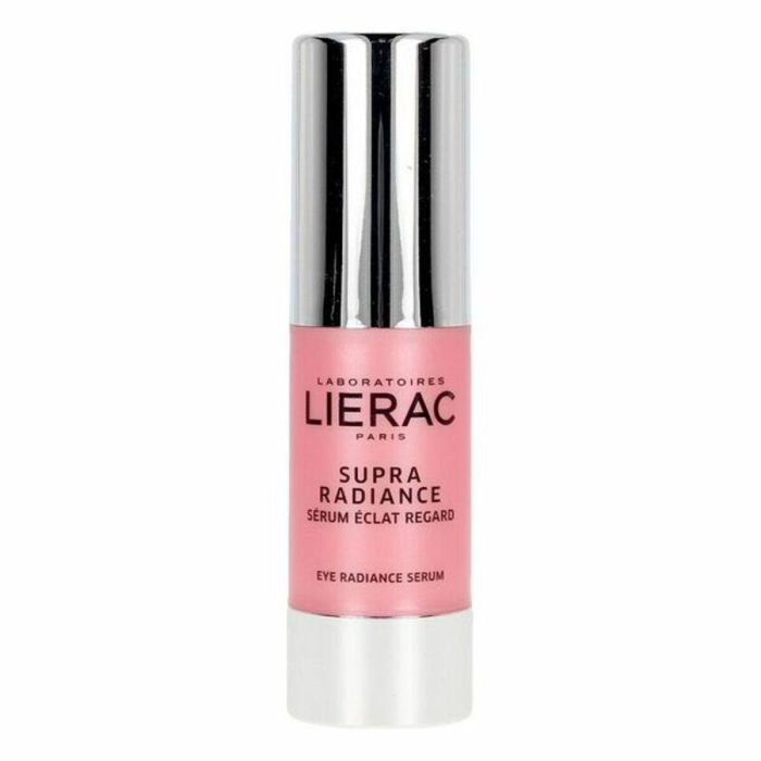 Lierac Supra-Radiance Sérum Contorno de Ojos Iluminador Anti-Ojeras y Bolsas, Corrige Arrugas y Unifica Tono de Piel 15 ml 1