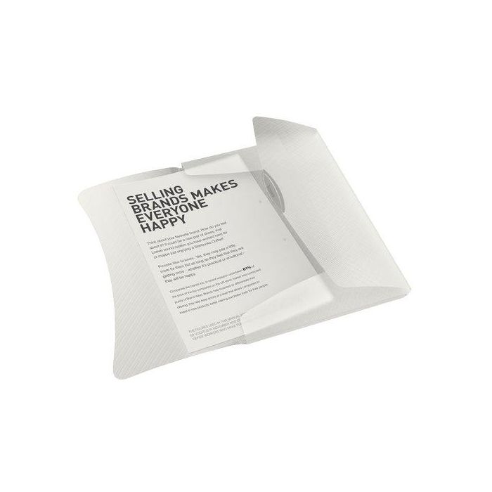 Carpeta De Gomas Y Solapas Esselte Pp Opaco A4 Blanco Vivida (Set de 10)