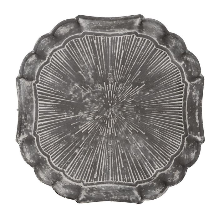 Mesita Gris Metal 55 X 55 X 61 cm