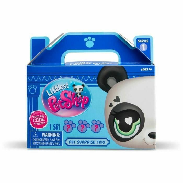 Bandai BF00568 Littlest Pet Shop - Pack 3 Mascotas Sorpresa Coleccionables Generación 7 - Animales con Cabezas Tambaleantes 3 Bandai BF00568 Littlest Pet Shop - Pack 3 Mascotas Sorpresa Coleccionables Generación 7 - Animales con Cabezas Tambaleantes 3