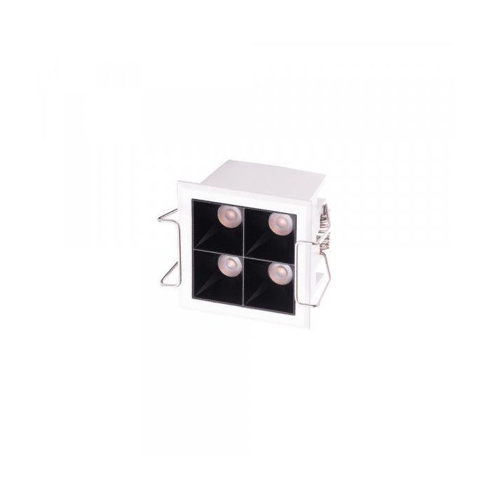 Foco Downlight LED 5W 382,5Lm 4200ºK Rectangular PRO SMD3030 50.000H [JW-5W-M-W] 4