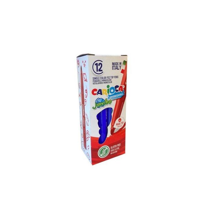 Rotulador Fibra Carioca Jumbo Azul