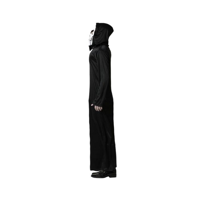 Disfraz Fantasma Negro Con Mascara Hombre Adulto XS-S 1 Disfraz Fantasma Negro Con Mascara Hombre Adulto XS-S 1