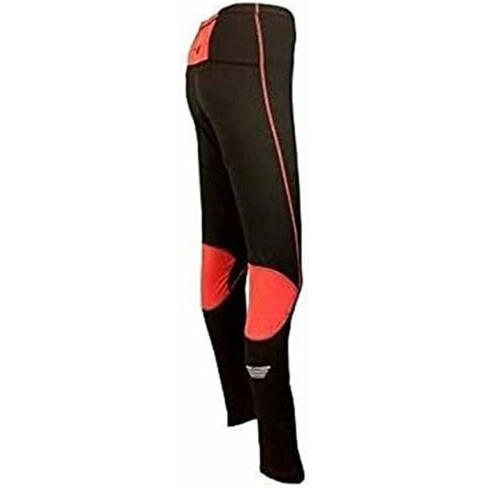 Pantalón Largo Deportivo Joluvi Negro Naranja Hombre 1