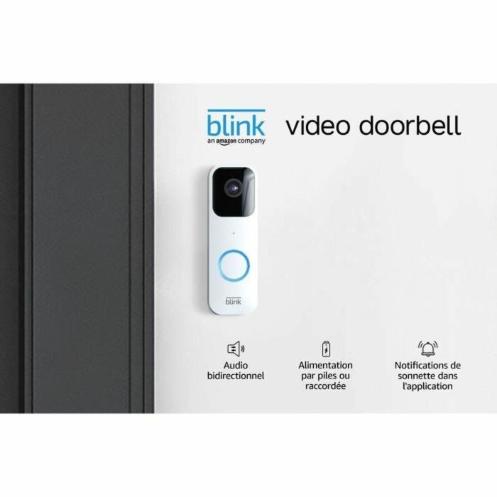 Blink AAAEV46684 Kit de timbre con video Blanco 3