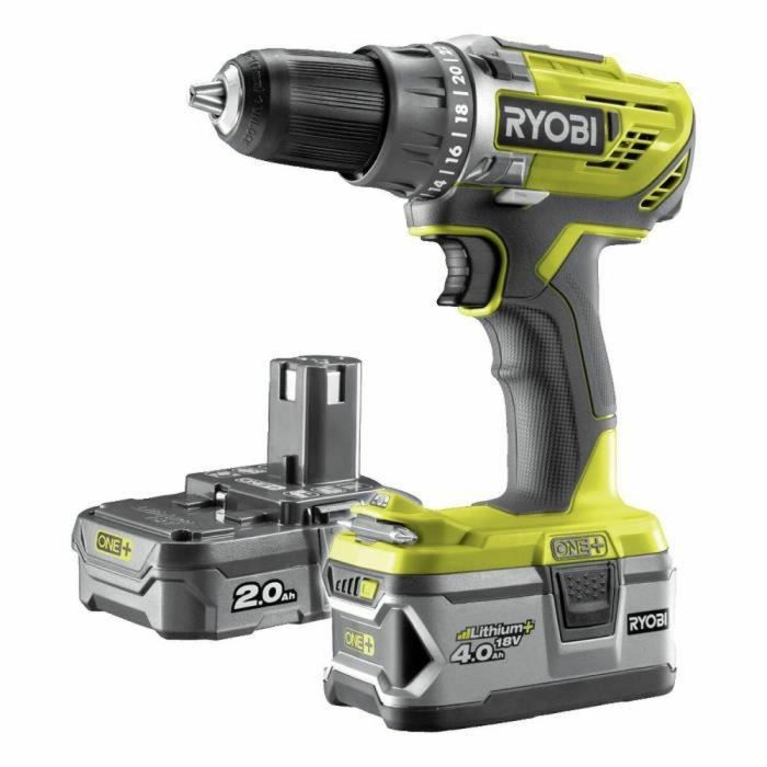 Set de taladro y accesorios Ryobi RCK184C-242S 5