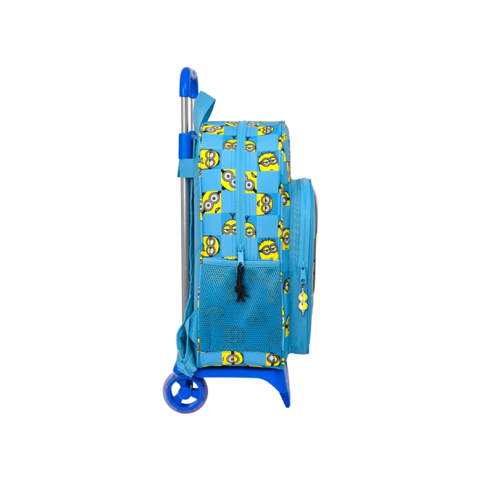 Mochila Escolar con Ruedas Minions Minionstatic Azul (33 x 42 x 14 cm) 2
