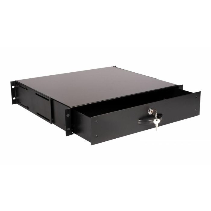 EQUIP EZD-2-B Cajón para Rack 2U 19" Negro, Cerrable 1 EQUIP EZD-2-B Cajón para Rack 2U 19" Negro, Cerrable 1