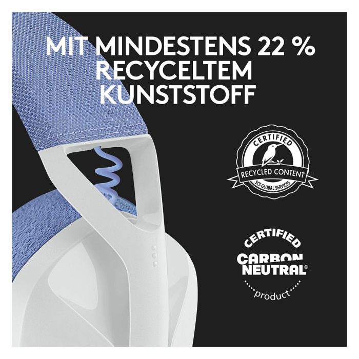 Logitech G435 Auriculares Gaming Inalámbrico LIGHTSPEED Bluetooth Blanco para PC y Consolas 7 Logitech G435 Auriculares Gaming Inalámbrico LIGHTSPEED Bluetooth Blanco para PC y Consolas 7