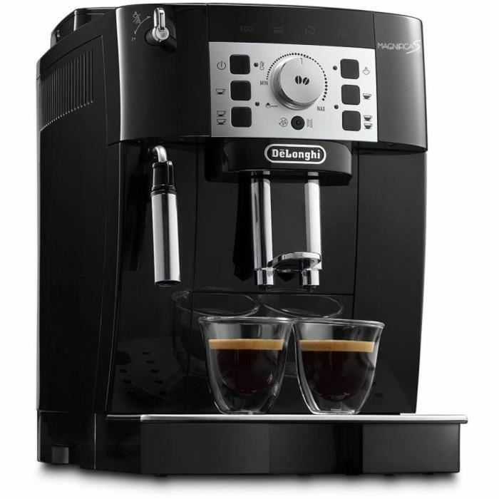 Delonghi ECAM22.140.B Cafetera Automática Magnifica S con Molinillo de Café, Sistema Capuchino, Granos y Molido, 2 Tazas, Negro 2 Delonghi ECAM22.140.B Cafetera Automática Magnifica S con Molinillo de Café, Sistema Capuchino, Granos y Molido, 2 Tazas, Negro 2