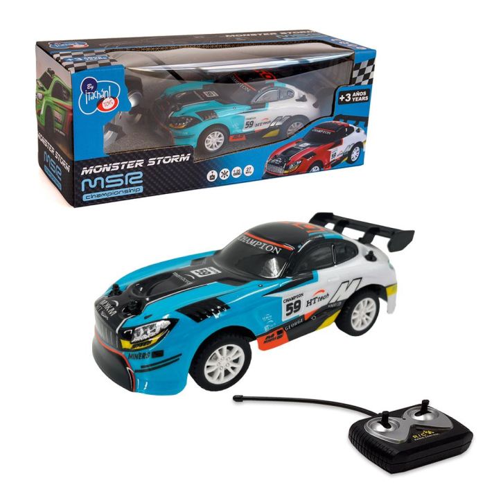 Coche R/C Rally Storm Racing 1:26, 27Mhz T01009 Tachan 4 Coche R/C Rally Storm Racing 1:26, 27Mhz T01009 Tachan 4