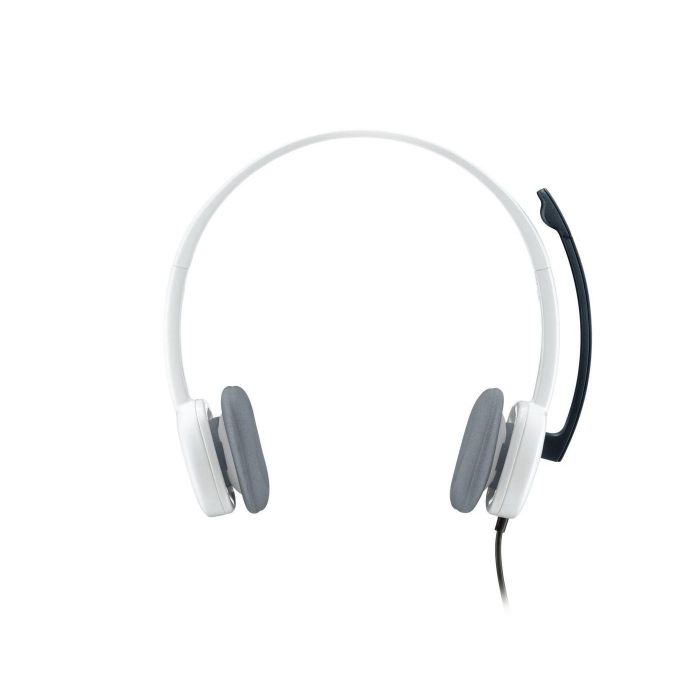 Auriculares con Micrófono Logitech Blanco Auriculares con Micrófono Logitech Blanco
