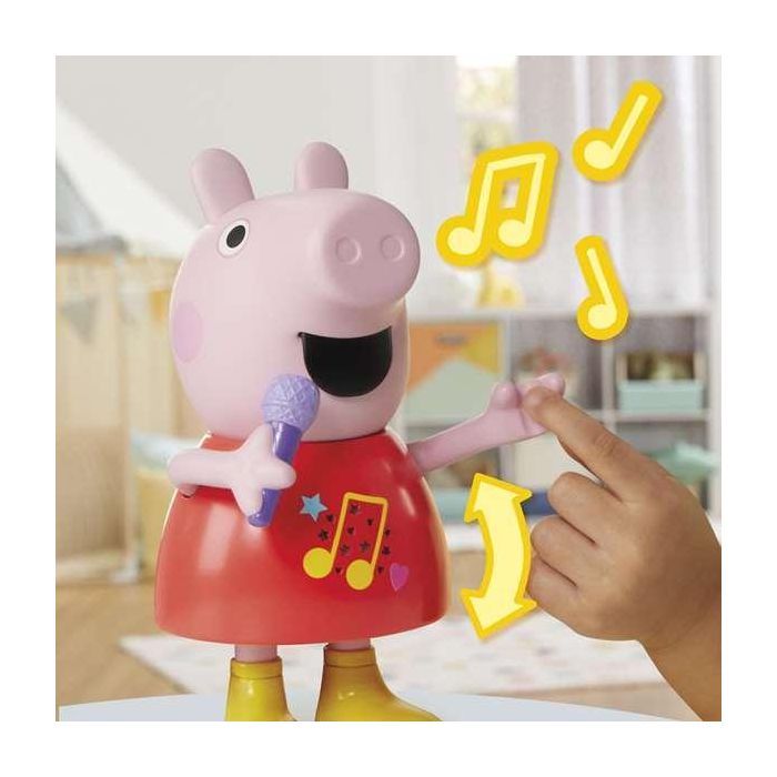 Hasbro Peppa Pig Muñeca Musical G0518 con Más de 50 Sonidos 7
