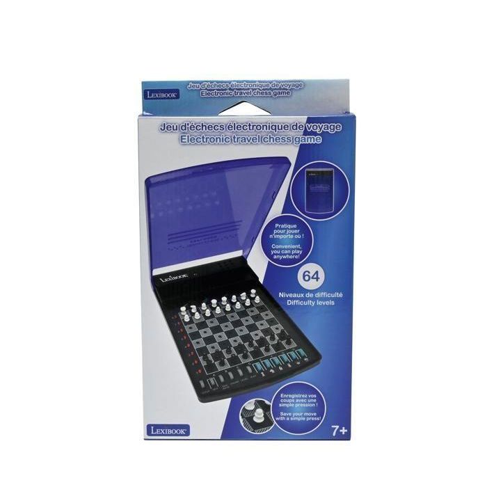 Lexibook AAAMI93721 Juego de Ajedrez Electrónico de Viaje 1