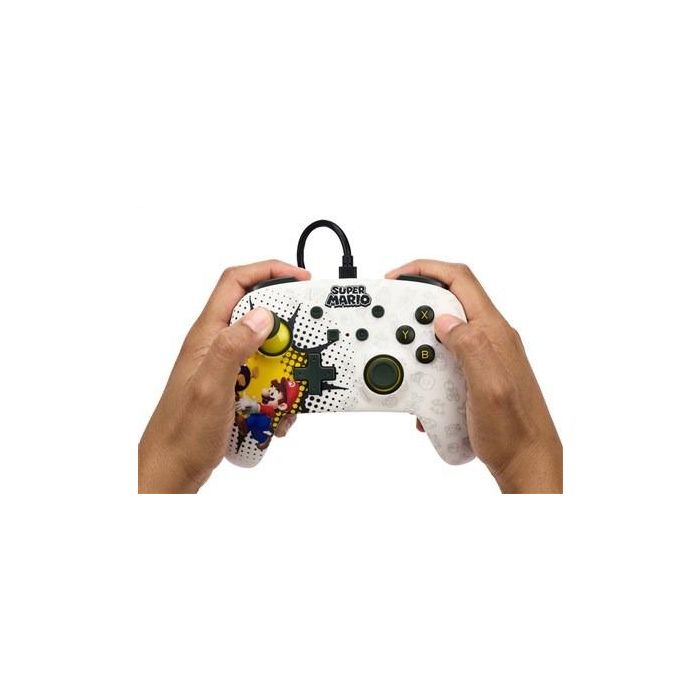 Mando con Cable PowerA Enhanced para Nintendo Switch - Modelo BOB-OMB BLAST, Oficial Nintendo, Botones Asignables, Cable USB-C 3m, NSGP0085-01 6 Mando con Cable PowerA Enhanced para Nintendo Switch - Modelo BOB-OMB BLAST, Oficial Nintendo, Botones Asignables, Cable USB-C 3m, NSGP0085-01 6