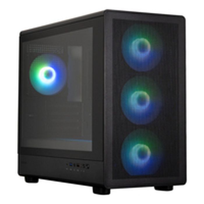 Zalman ZAL8800263650460 Caja Minitorre M-ATX Negra con ARGB 16