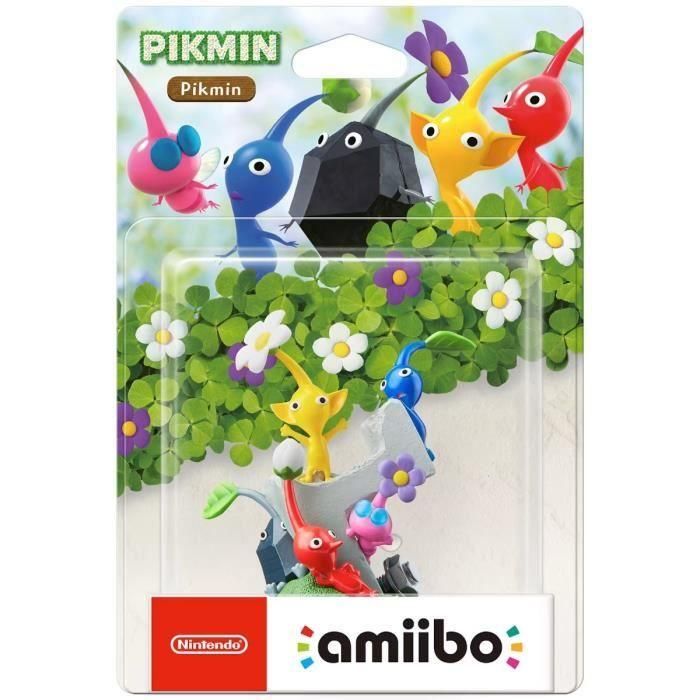 Nintendo Figura Amiibo Pikmin - Colección Pikmin | Desbloquea contenido exclusivo y mejoras de personaje para Nintendo Switch, 3DS y Wii U