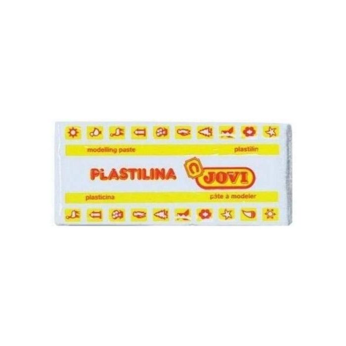 Jovi Plastilina School Caja 15 Pastillas 150 gr Blanco