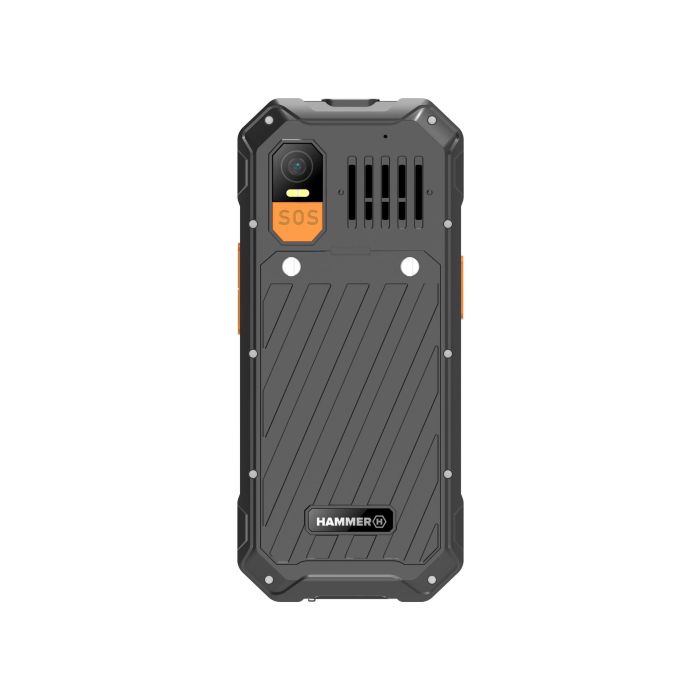 Hammer Teléfono Móvil Rugerizado HAMMER 6 LTE Pantalla 2.4" Resistencia Militar MIL-STD 810H IP68 Batería 2500 mAh 4