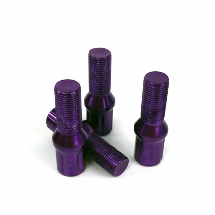 Set Tuercas OMP 27 mm Violeta 20 uds M12 x 1,25 4