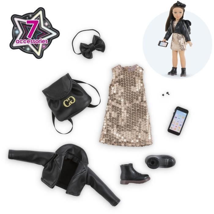 Accesorios para muñecas - COROLLE - Vestimenta de fiesta - Para muñeca maniquí de 28 cm - 7 accesorios - A partir de 4 años 1