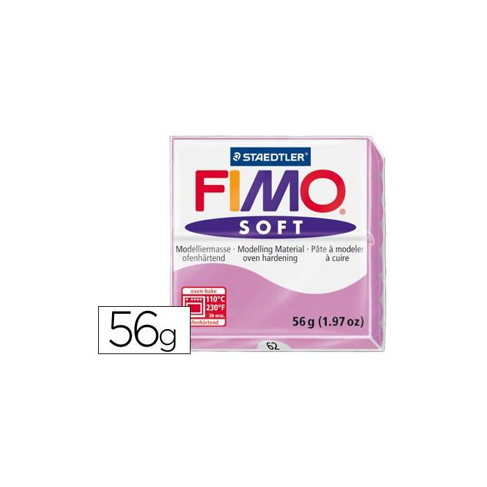 Pasta Staedtler Fimo Soft 57 gr Color Violeta Claro