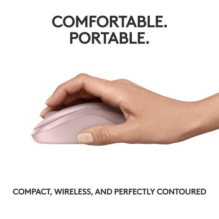 Logitech M240 Ratón Bluetooth Silencioso, 90% Menos Ruido de Clic, 18 Meses Autonomía de Batería, Diseño Ambidextro y Compacto para Viaje 6