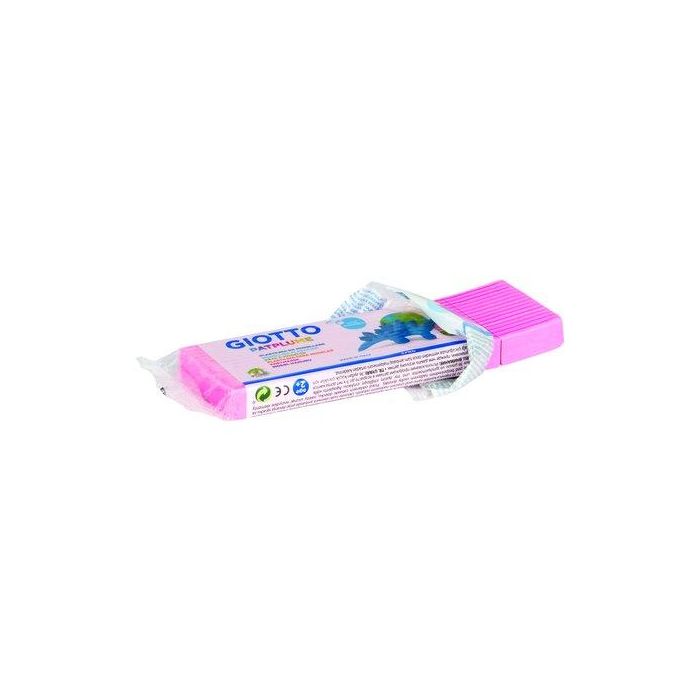 Plastilina Patplume 350Gr Caja 12 Pastillas Rosa