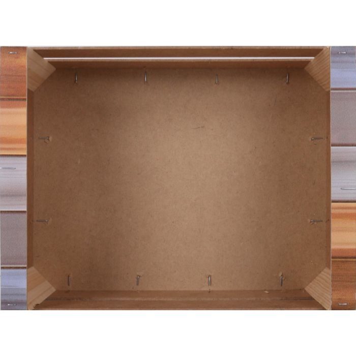 Confortime Caja de Madera Brillo Nature, 36 x 26.5 x 17 cm (6 Unidades) 4