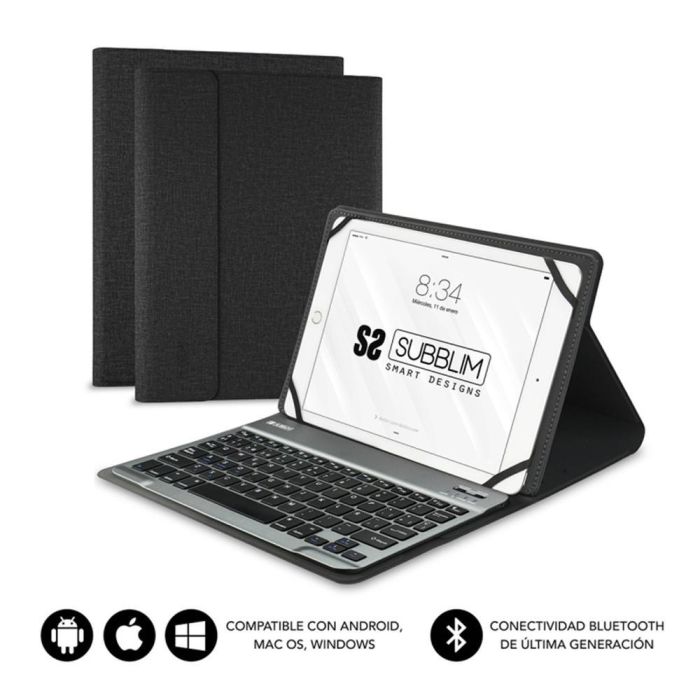 SUBBLIM Funda Tablet KEYTAB PRO BLUETOOTH 10,1" Black SUBBLIM Funda Tablet KEYTAB PRO BLUETOOTH 10,1" Black