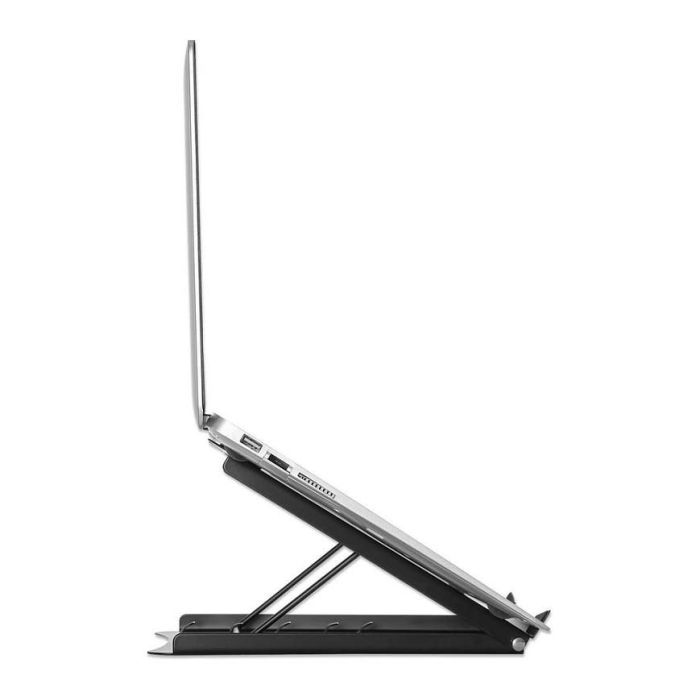MANHATTAN Soporte para portátil ajustable 10"-15.6" Negro Acero