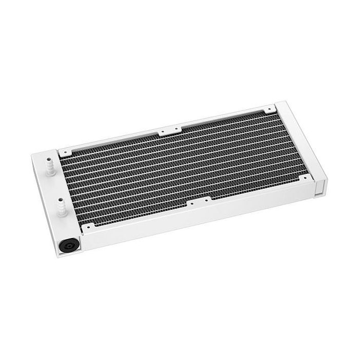 Deepcool LE240 WH V2 - Kit de Refrigeración Líquida para CPU, AIO 240mm, 2 Ventiladores ARGB de 120mm, Blanco, Compatible con Intel y AMD 3