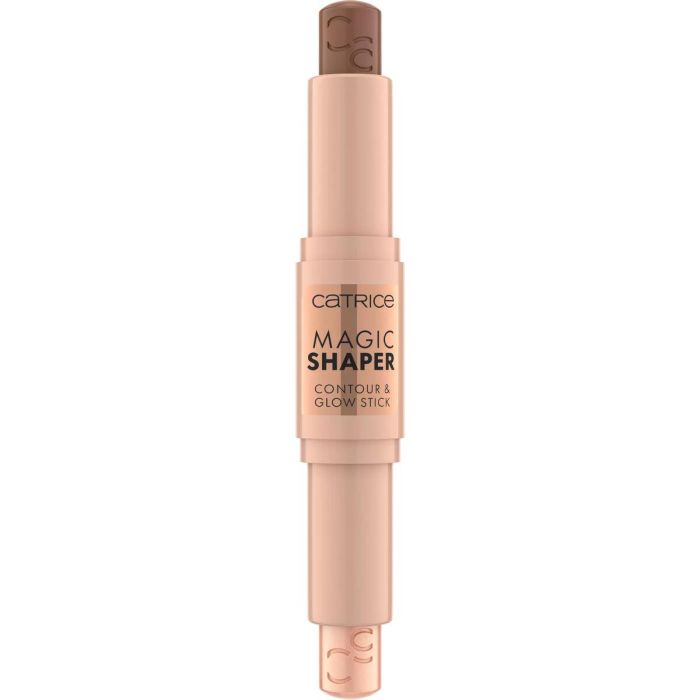 Catrice #040-deep MAGIC SHAPER Contour & Glow Stick - Corrector e Iluminador Doble Barra. Acabado Mate y Brillo Sutil. Tono Deep 9g. 5