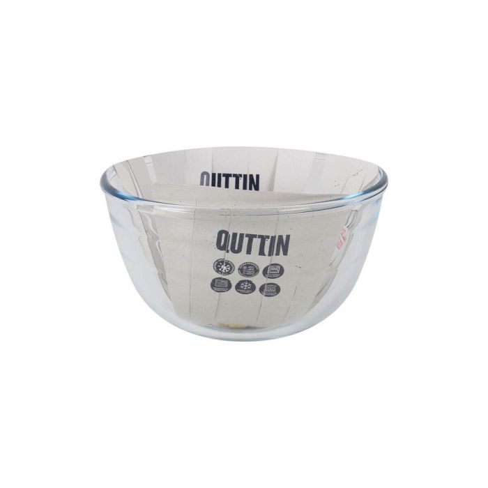 Cuenco La Mediterránea Quttin Vidrio 1,1 L 17 x 17 x 10 cm (12 Unidades) 1 Cuenco La Mediterránea Quttin Vidrio 1,1 L 17 x 17 x 10 cm (12 Unidades) 1