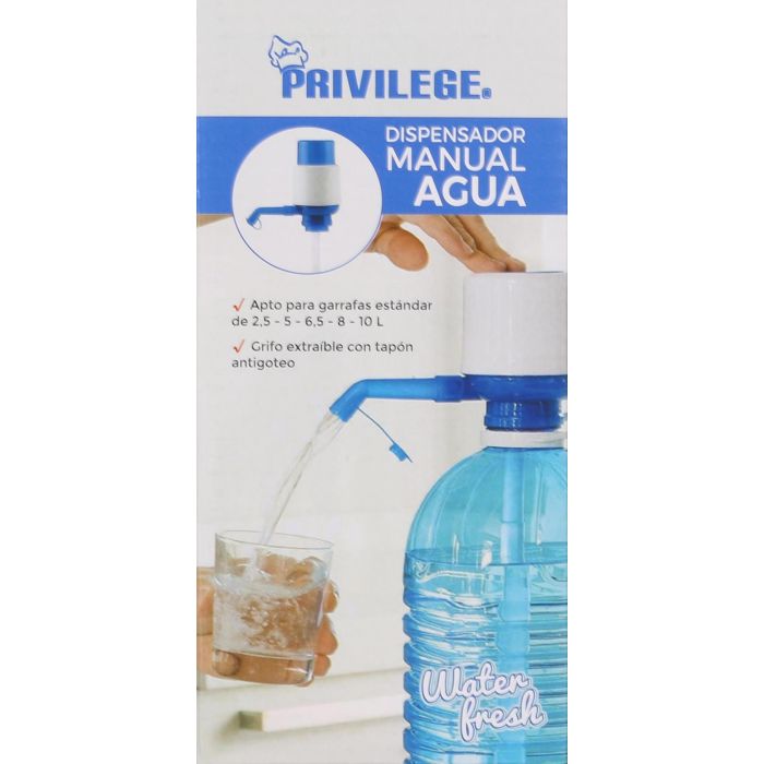 Dispensador Manual de Agua Privilege Water Fresh (24 Unidades) 1 Dispensador Manual de Agua Privilege Water Fresh (24 Unidades) 1