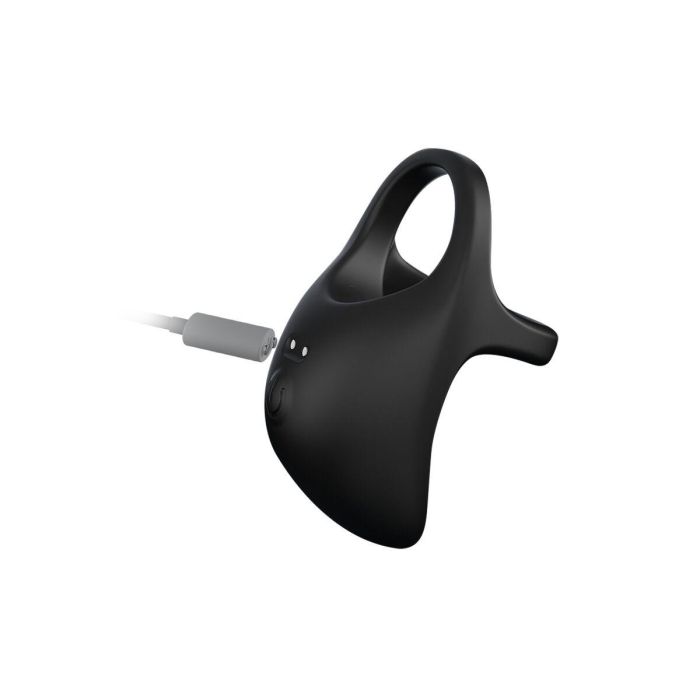 Anillo para el Pene Dream Toys Ramrod Negro 4 Anillo para el Pene Dream Toys Ramrod Negro 4